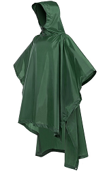 waterproof rain poncho